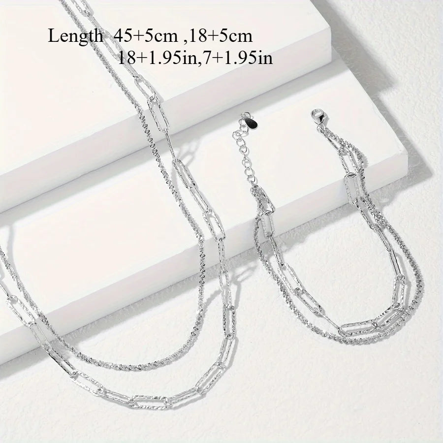 Silver Link Set
