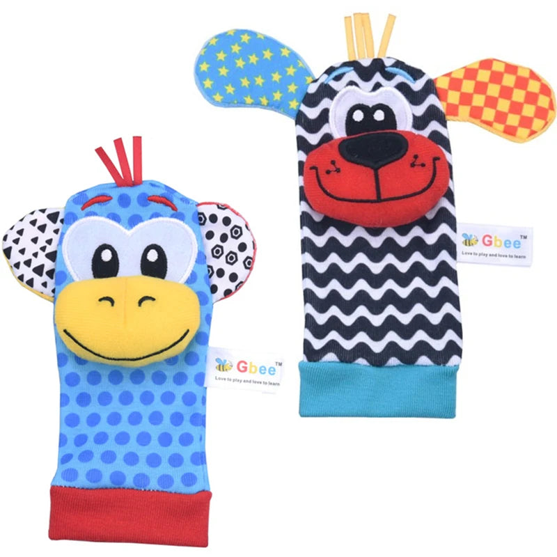 Baby Wrist & Foot Rattles