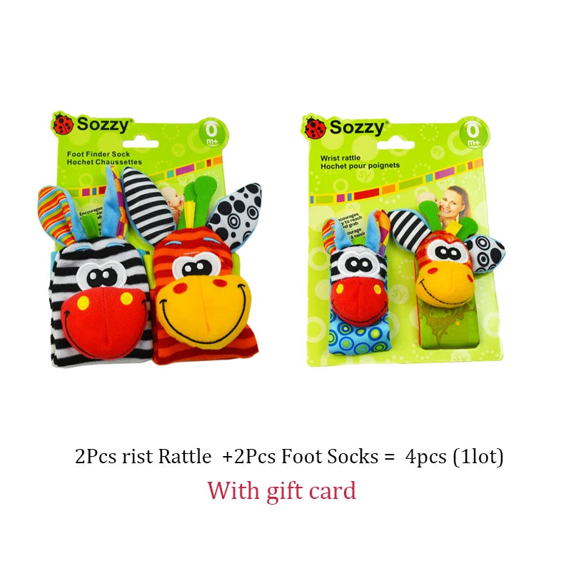 Baby Wrist & Foot Rattles