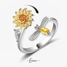 Golden Bloom Ring