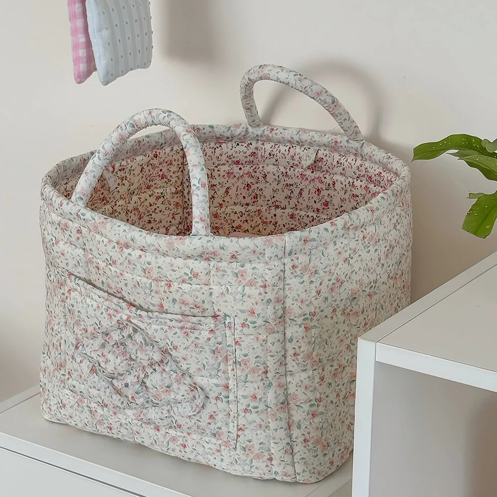 Air Friend Floral Tote Basket