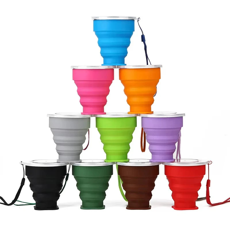 Portable Silicone Folding Water Cup
