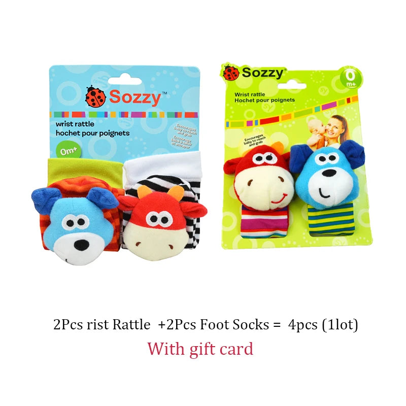 Baby Wrist & Foot Rattles