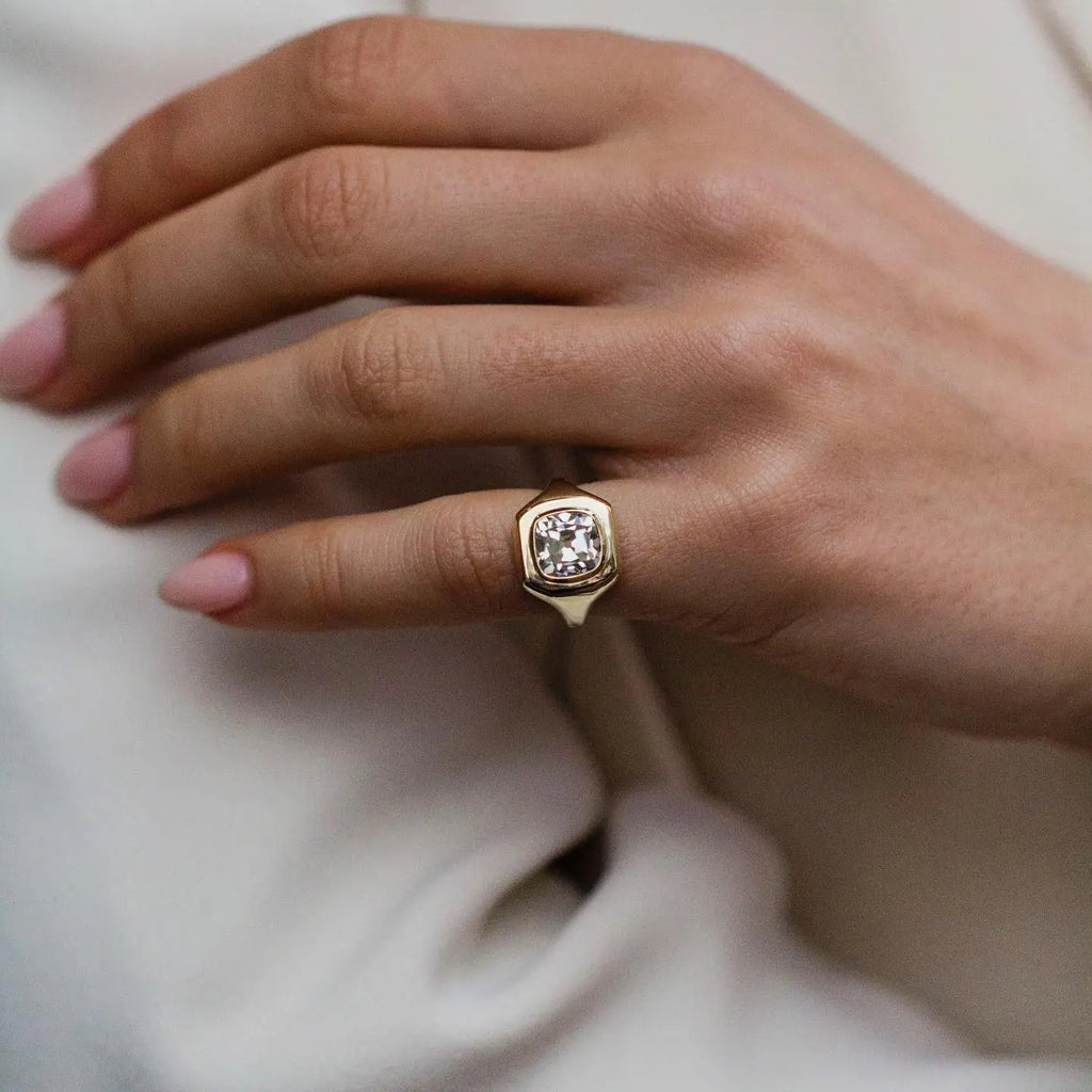 Timeless Moissanite Band