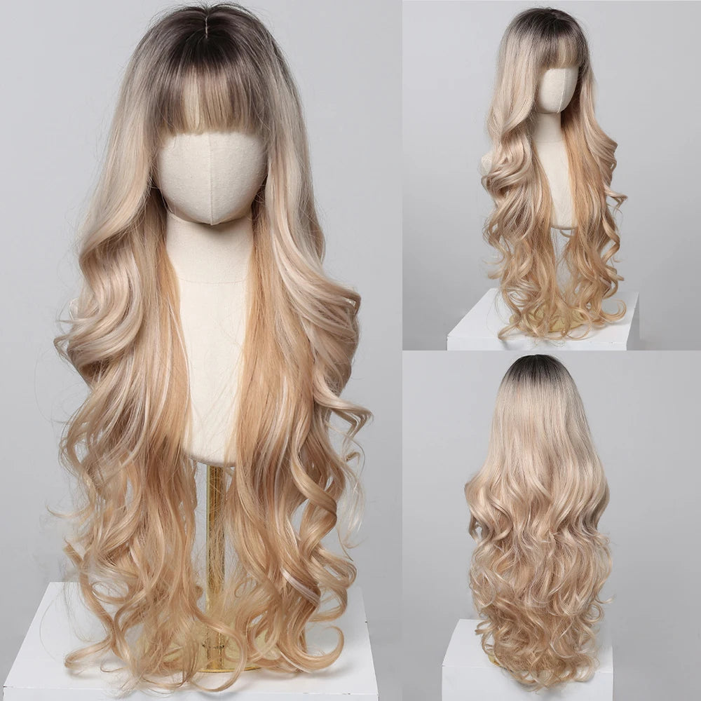 Brown Wavy Wig