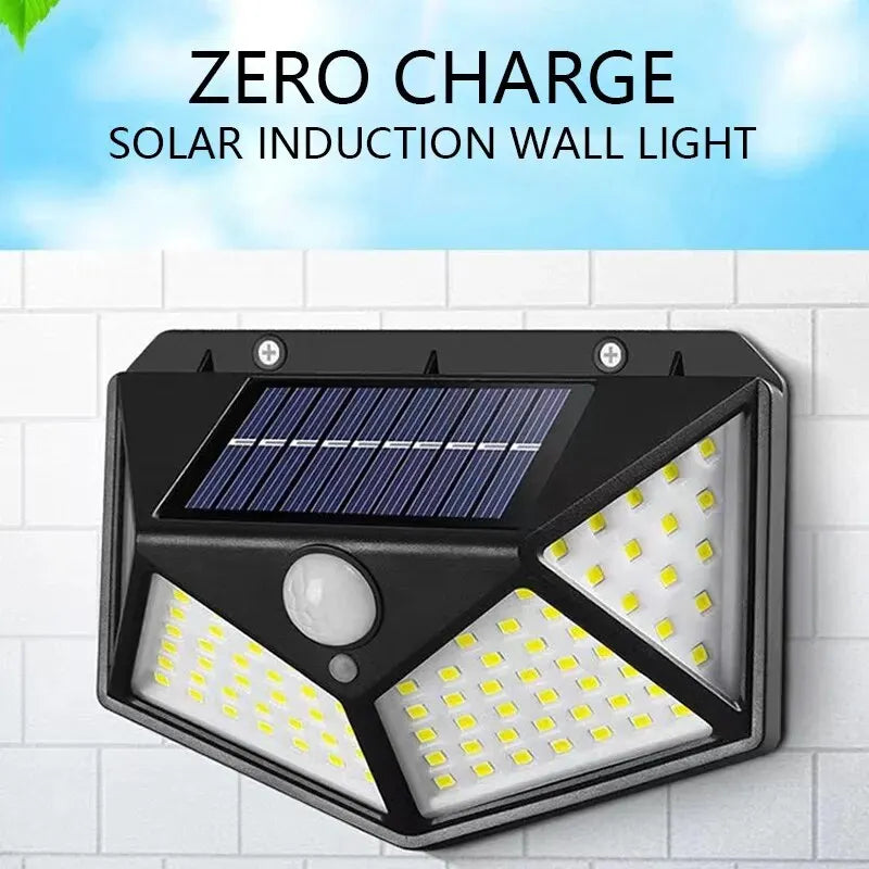 100 LED Solar Wall Lamp