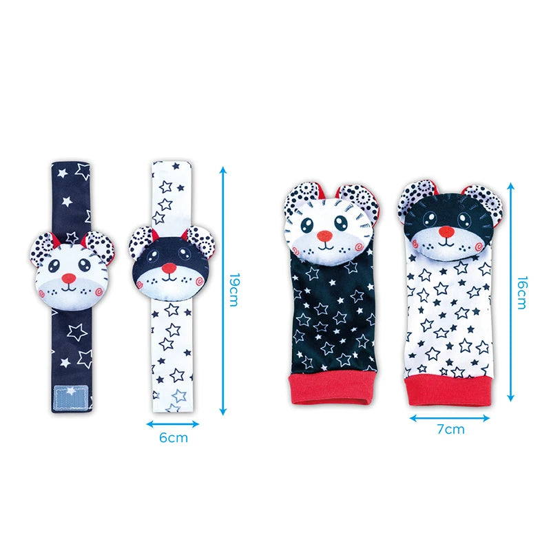 Baby Wrist & Foot Rattles