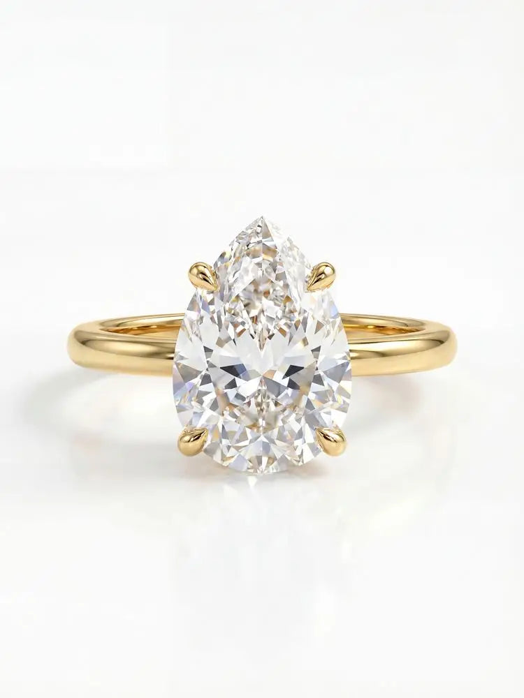 Classic Pear Glow Ring