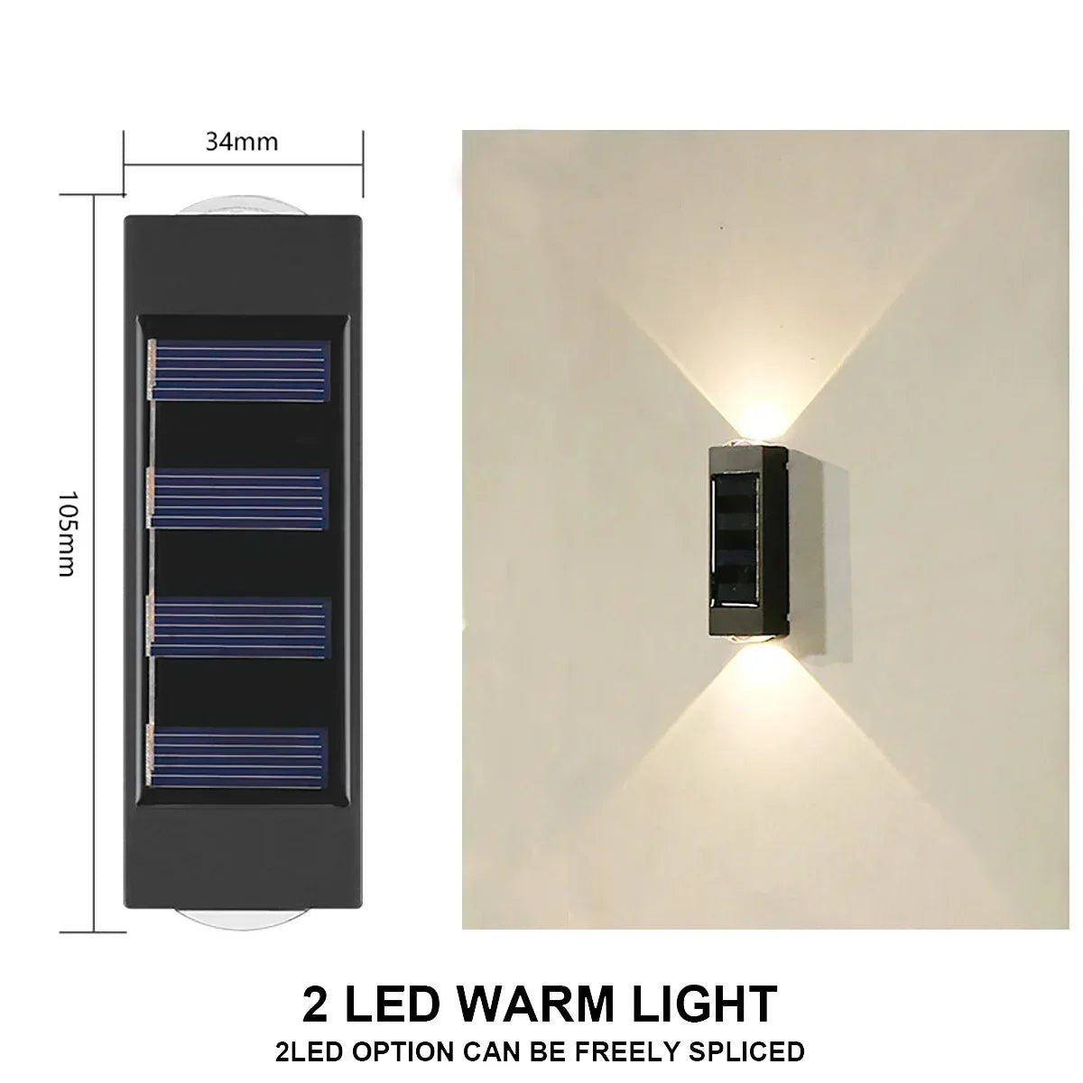 SolarGlow Wall Light