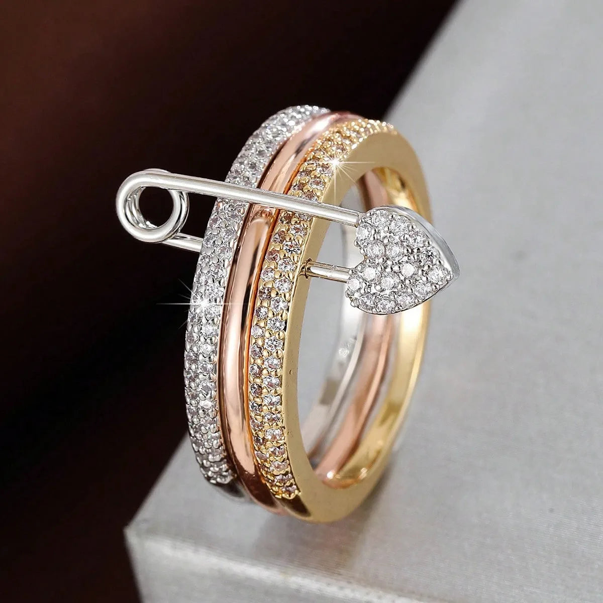 Trio Link Ring