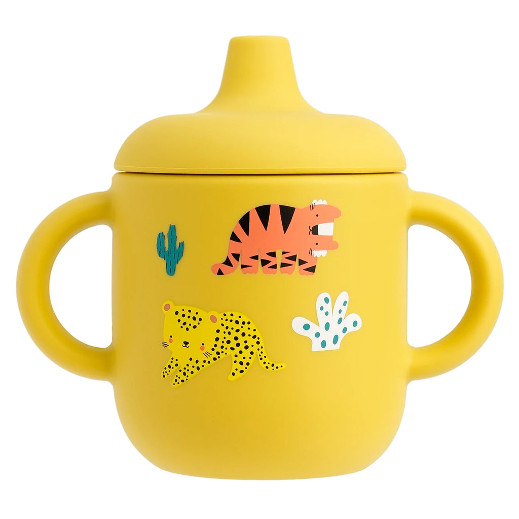 Cartoon Silicone Baby Feeding Cup