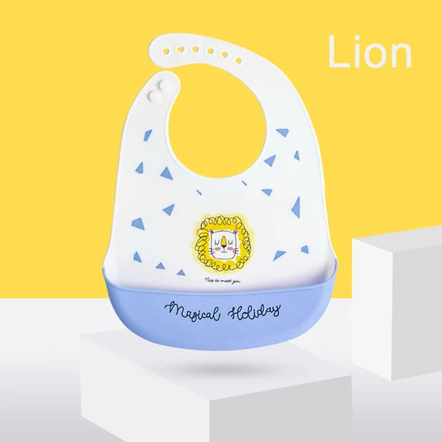 Silicone Waterproof Baby Bib