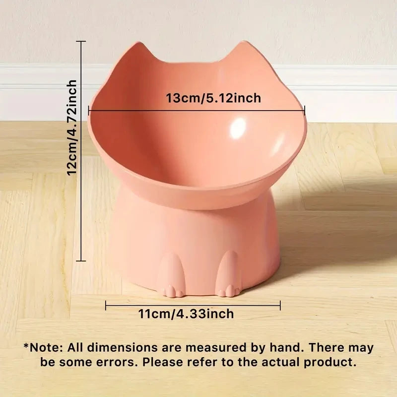 Elevated Kitty Bowl
