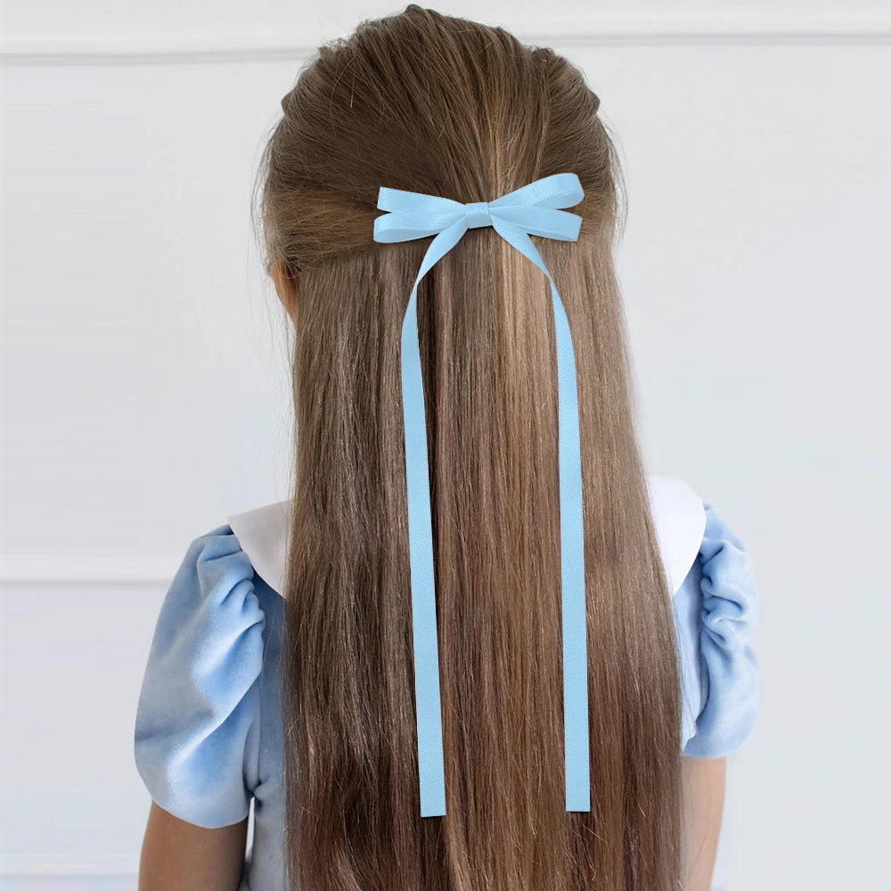 Sweet Charm Bow Hair Clip Duo
