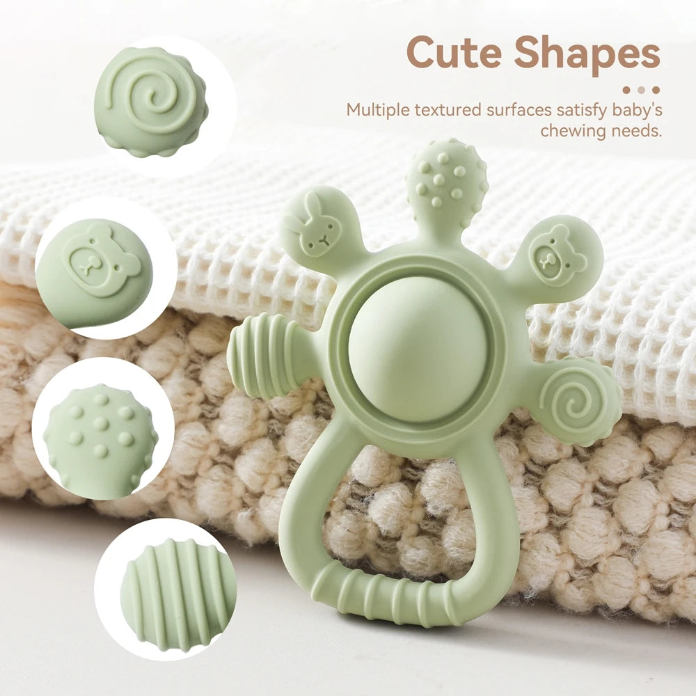 BPA Free Silicone Teether