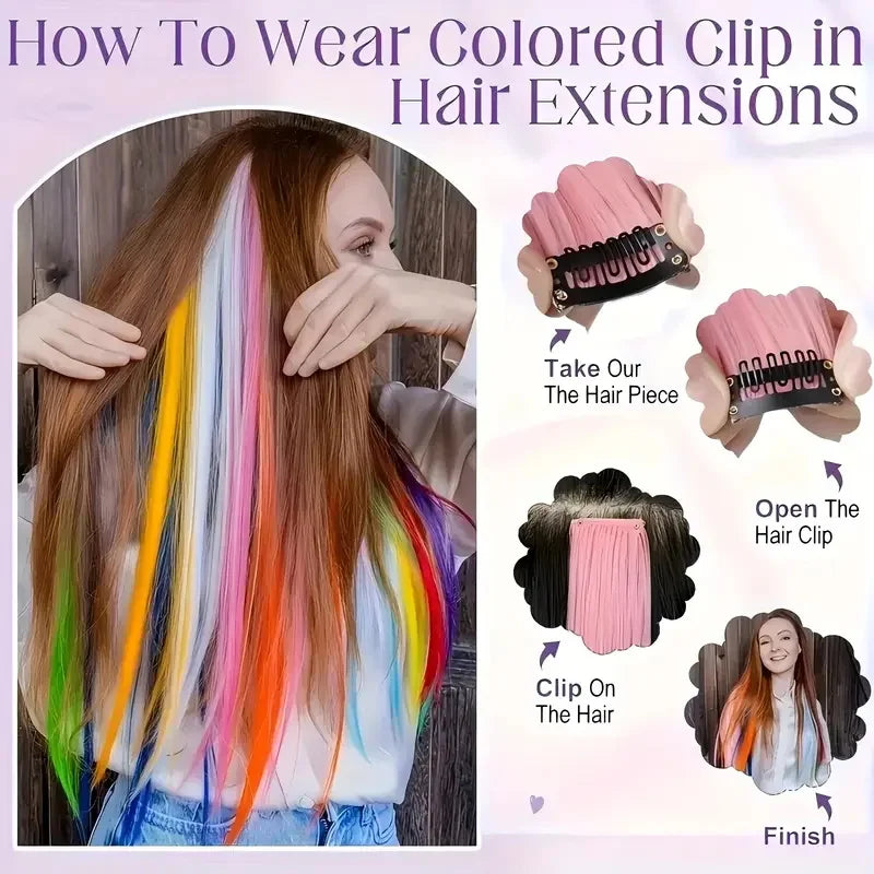 Party Color Hair Clip