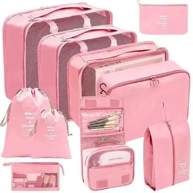 Travel Organizer Storage Bag Set