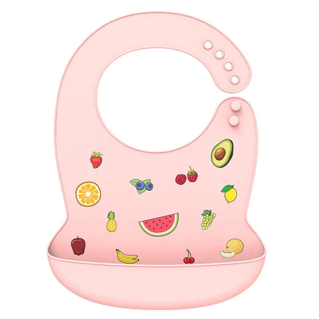 Silicone Waterproof Baby Bib