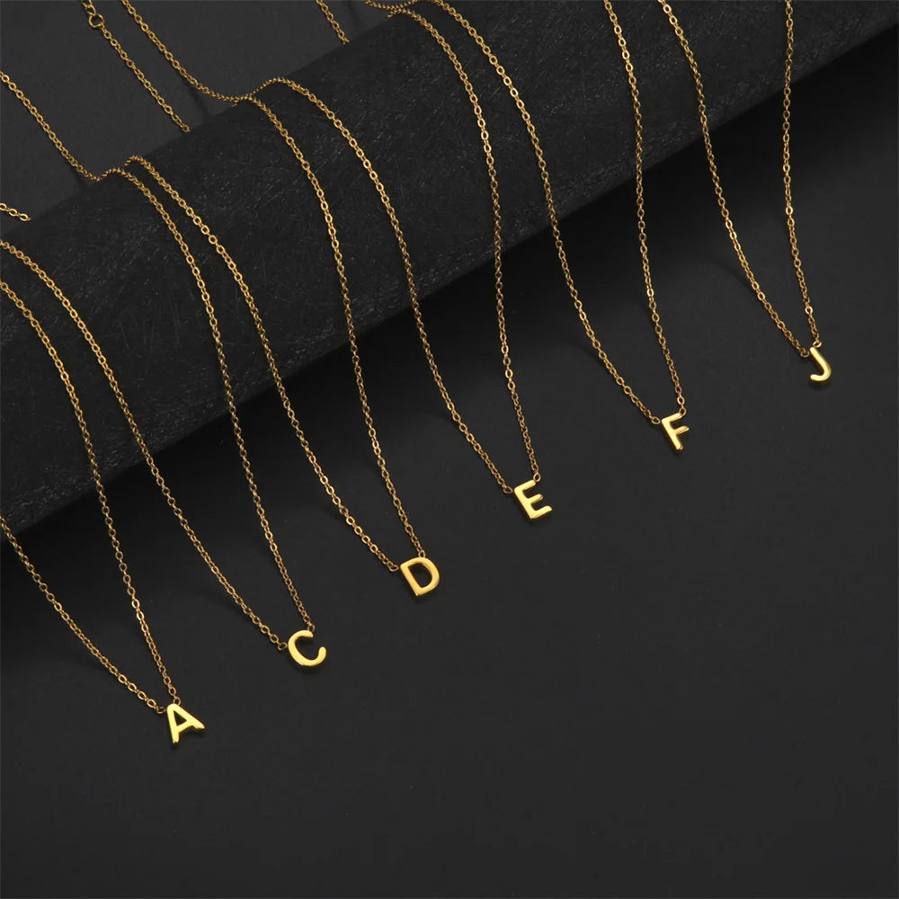 Alphabet Charm Necklace