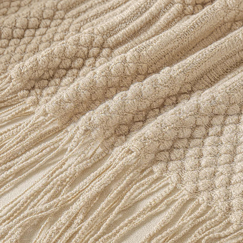 Cozy Tassel Throw