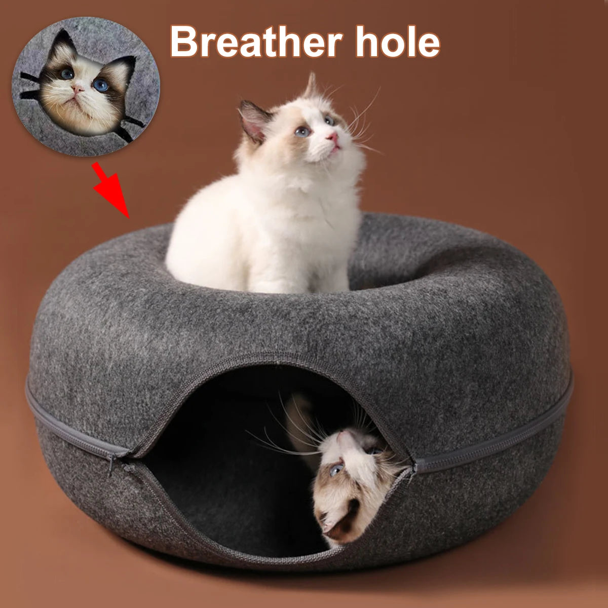 Cozy Cat Tunnel Bed