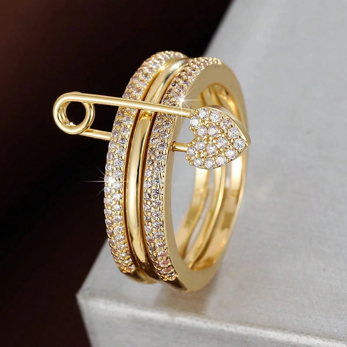 Trio Link Ring