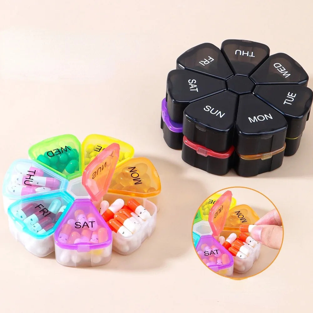 Portable Pill Storage Box