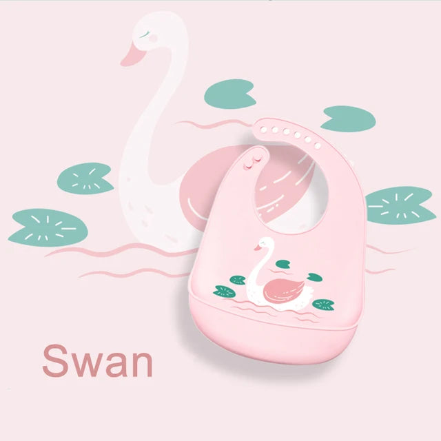 Silicone Waterproof Baby Bib