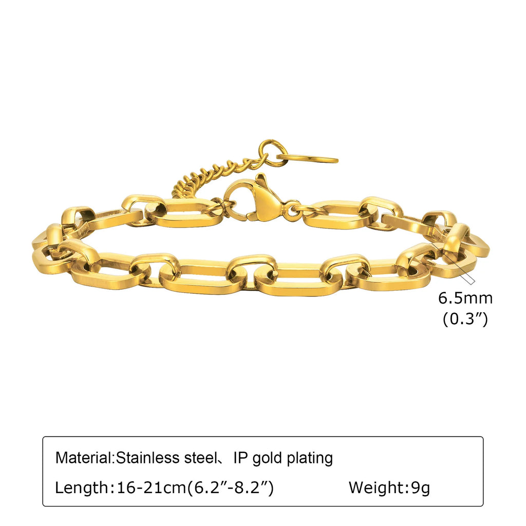 Chunky Gold Link Necklace