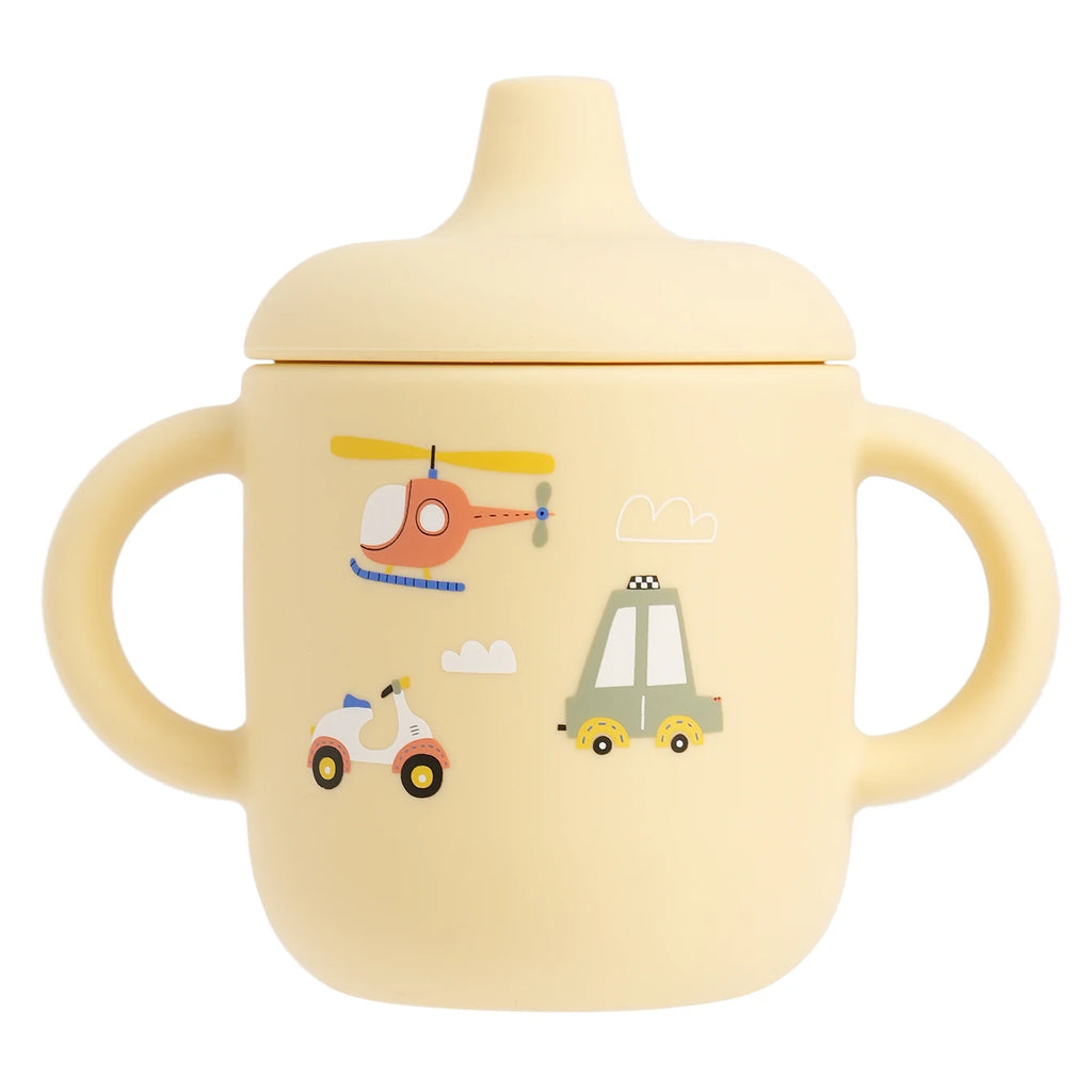 Cartoon Silicone Baby Feeding Cup