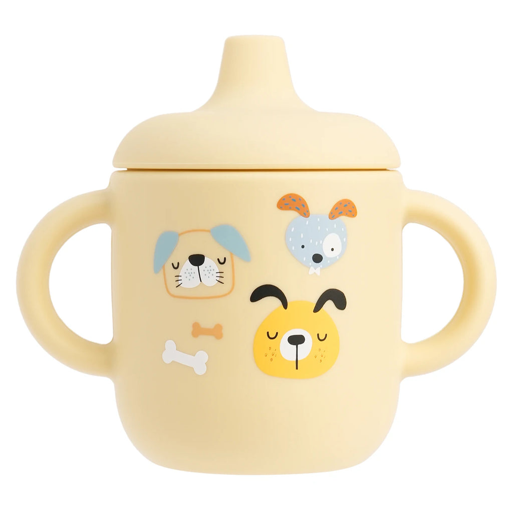 Cartoon Silicone Baby Feeding Cup