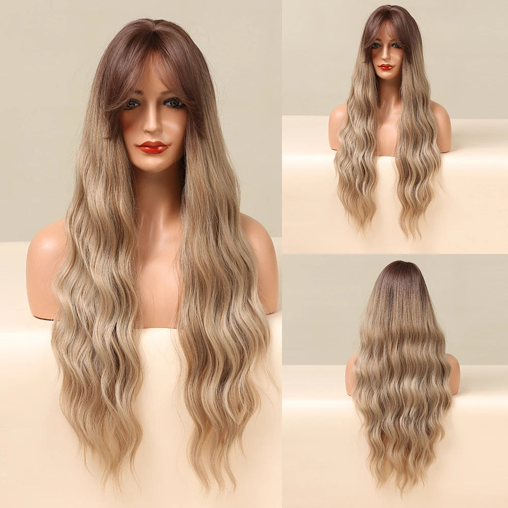 Brown Wavy Wig