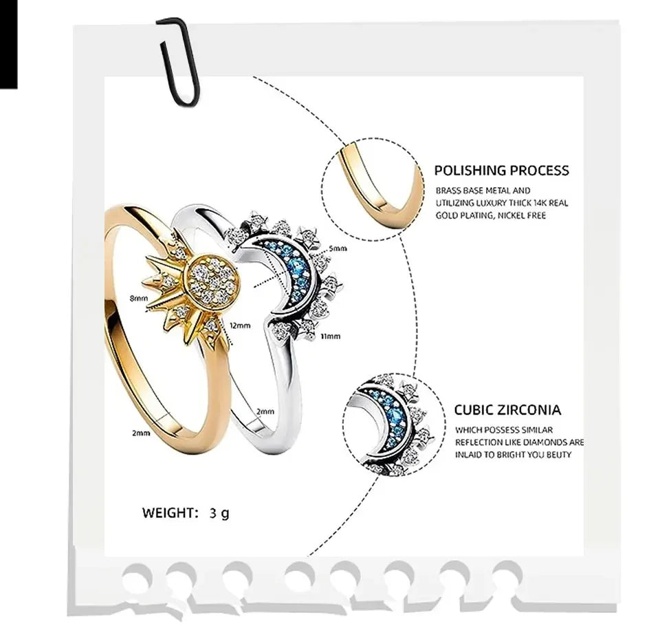 Sun & Luna Ring