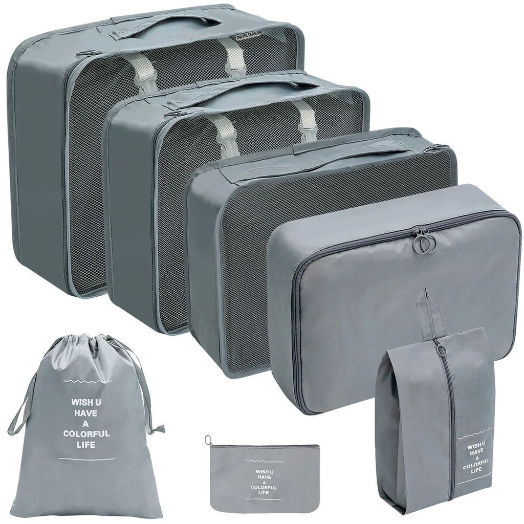 Travel Organizer Storage Bag Set