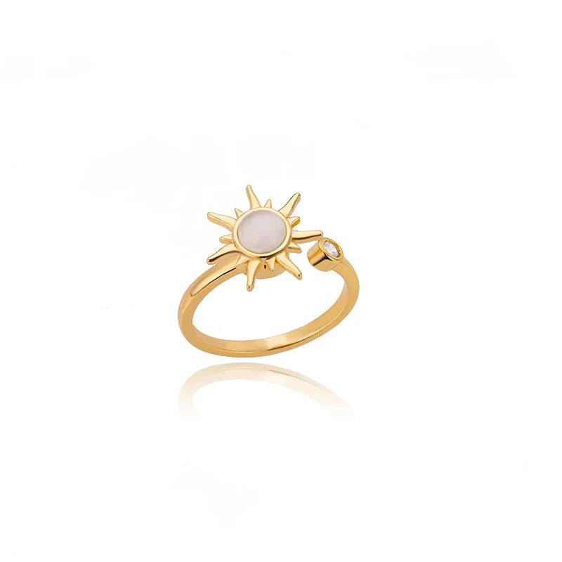 Golden Bloom Ring