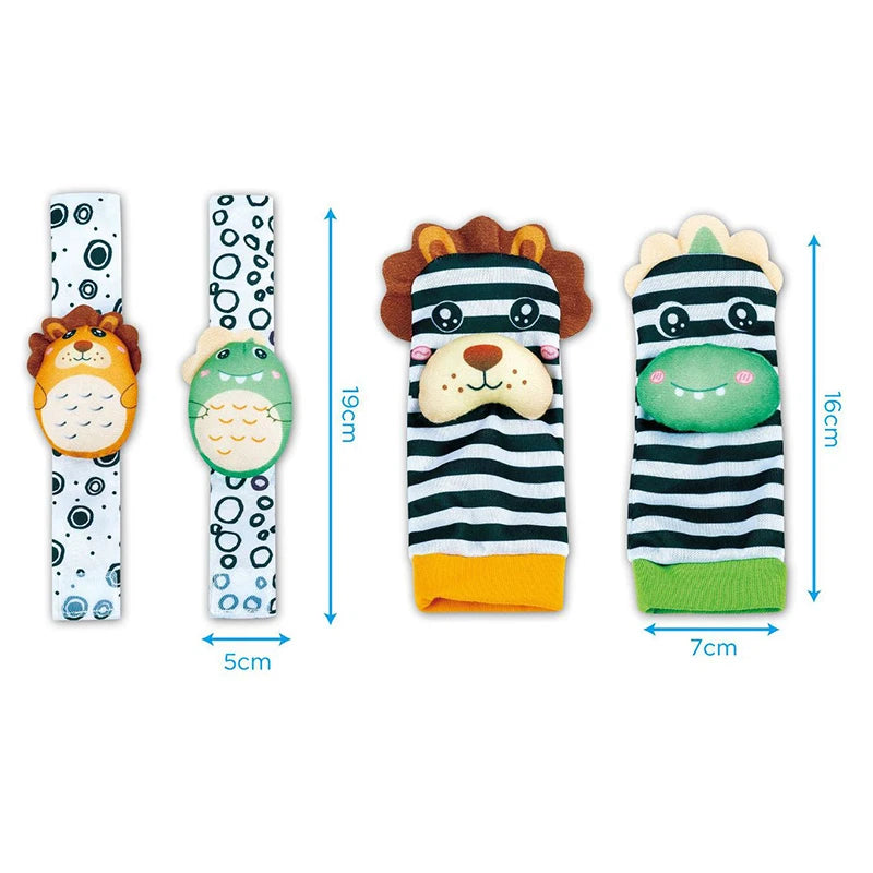 Baby Wrist & Foot Rattles