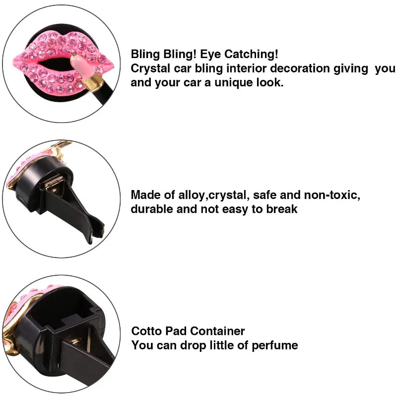 Diamond Lips Car Freshener
