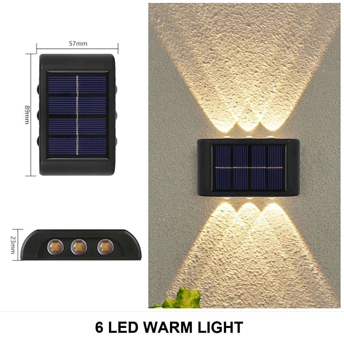 SolarGlow Wall Light