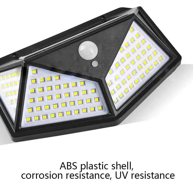 100 LED Solar Wall Lamp