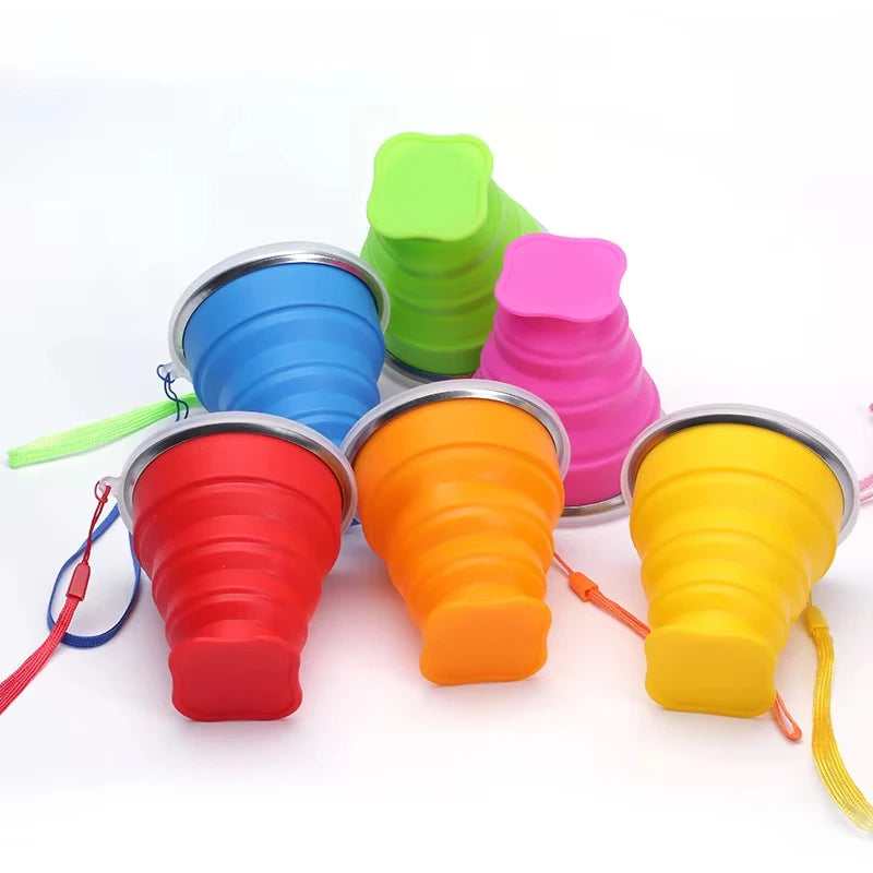 Portable Silicone Folding Water Cup