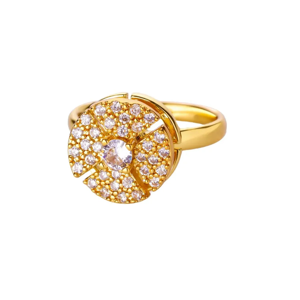 Golden Bloom Ring