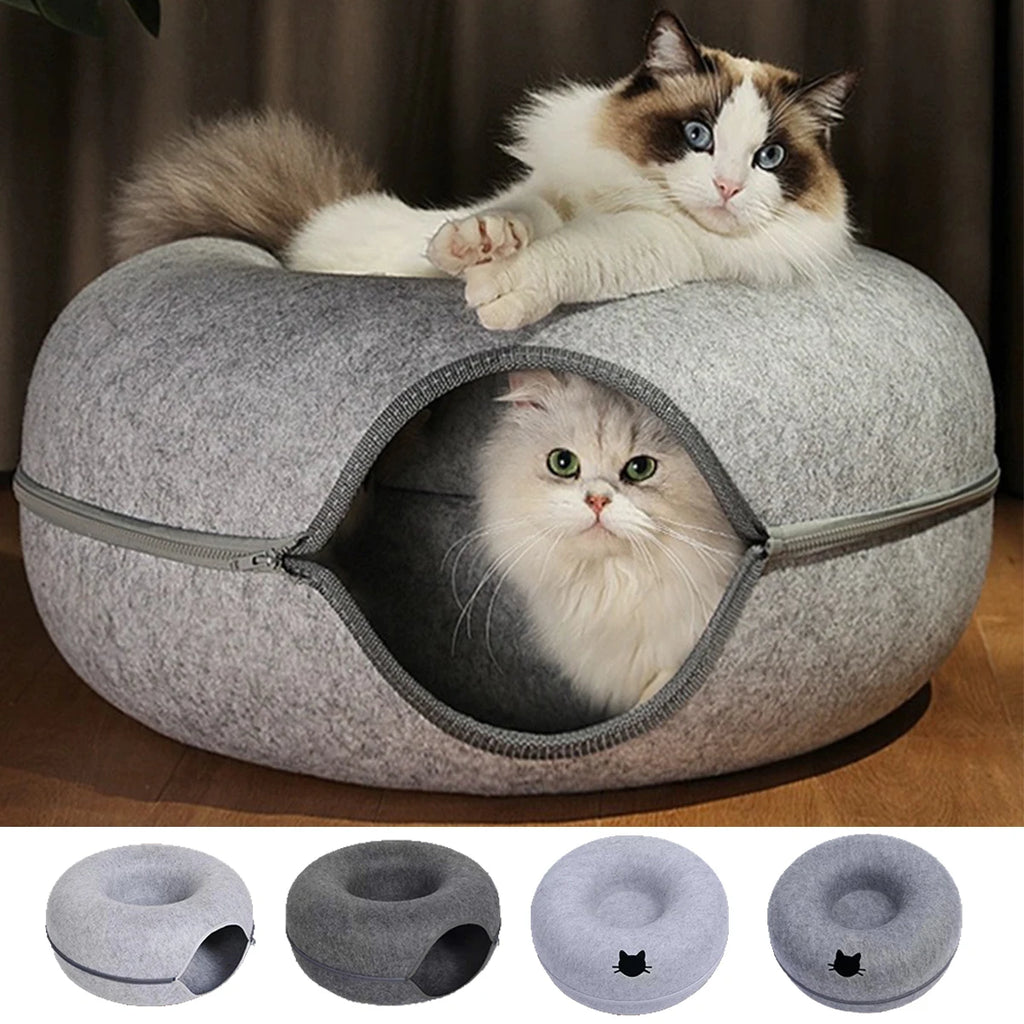 Cozy Cat Tunnel Bed