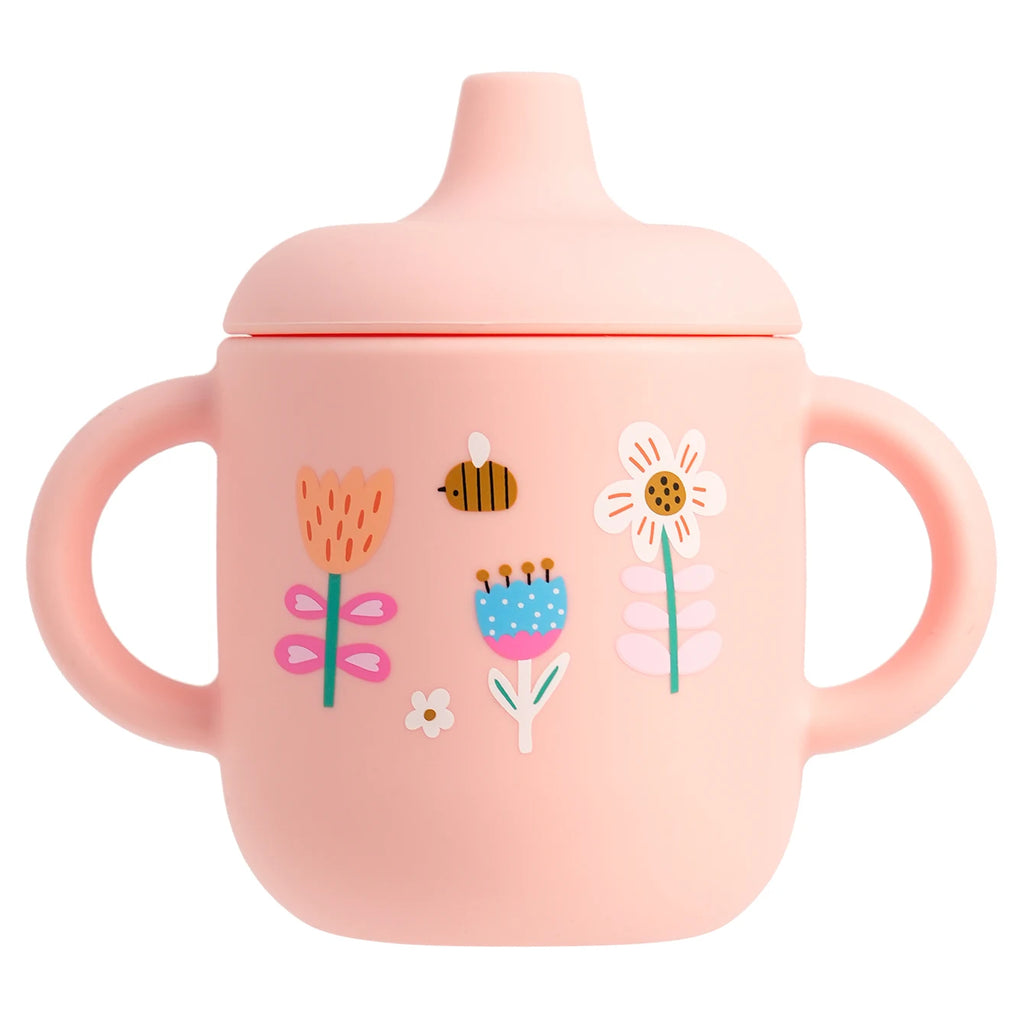 Cartoon Silicone Baby Feeding Cup