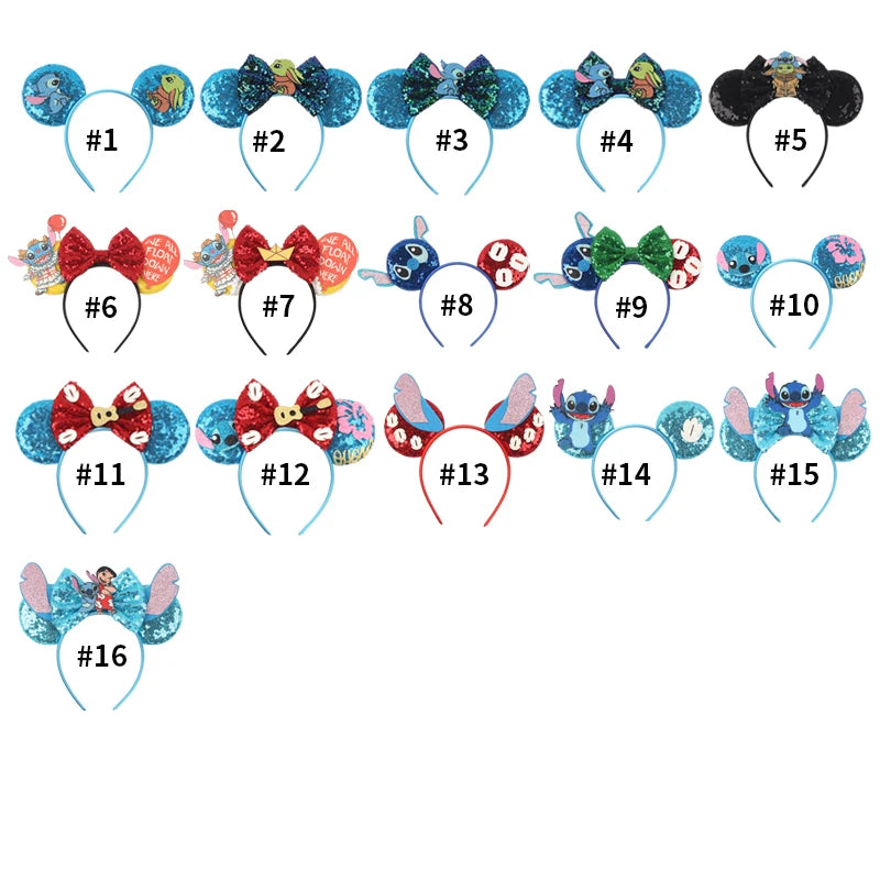 Lilo Stitch Bow Band