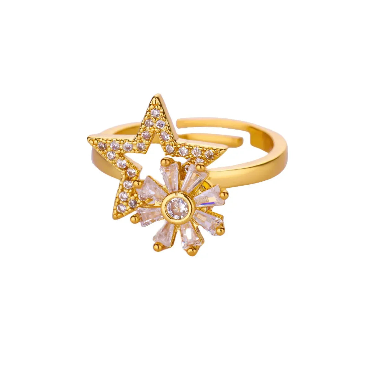 Golden Bloom Ring