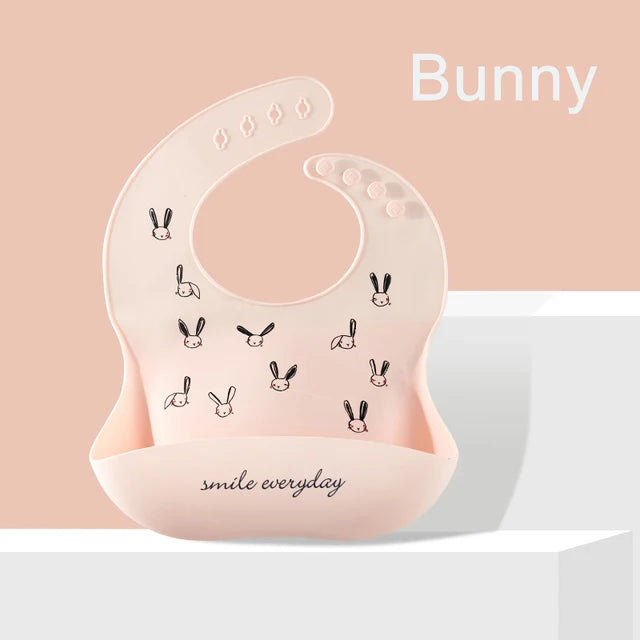 Silicone Waterproof Baby Bib