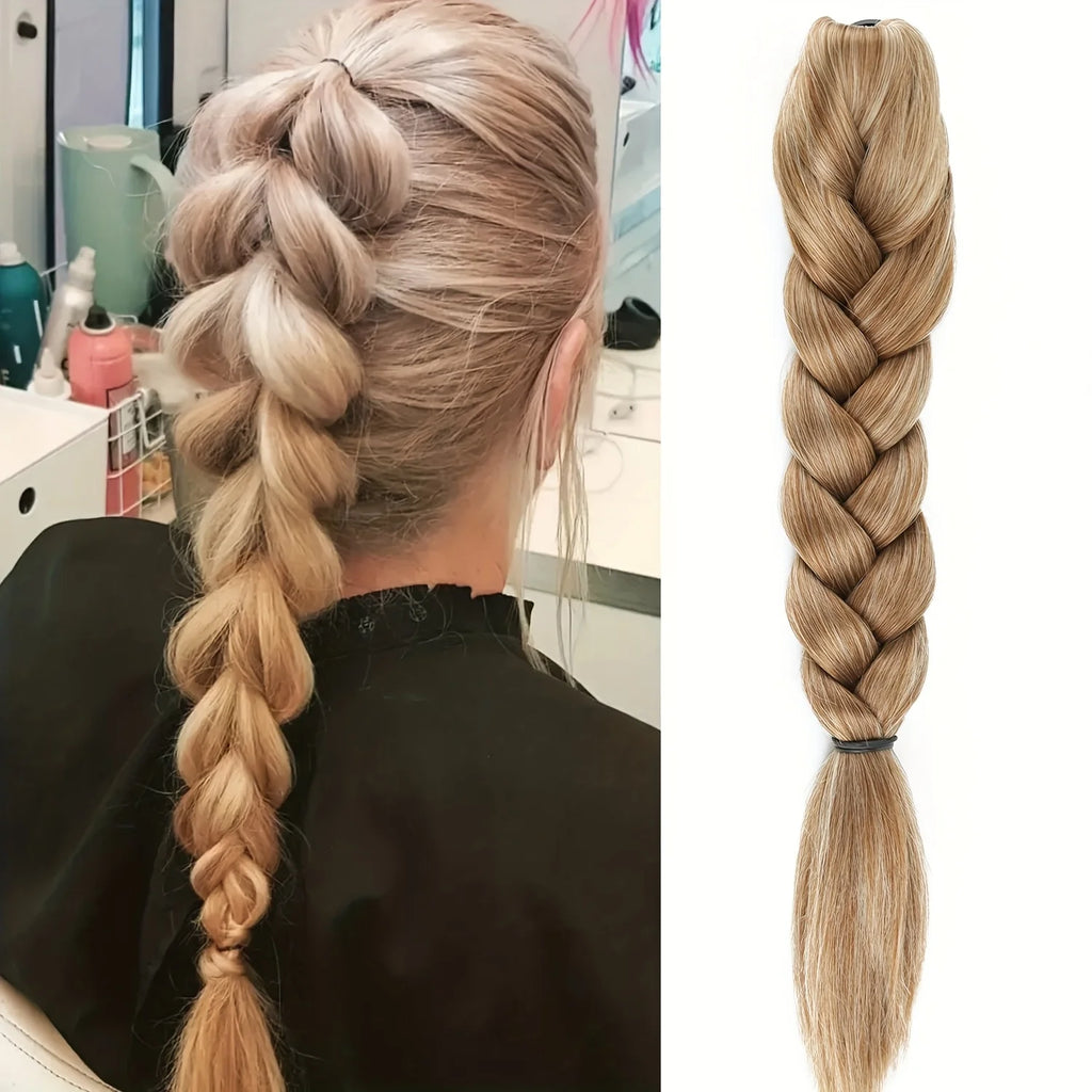 Claw Clip On Braided Ponytail
