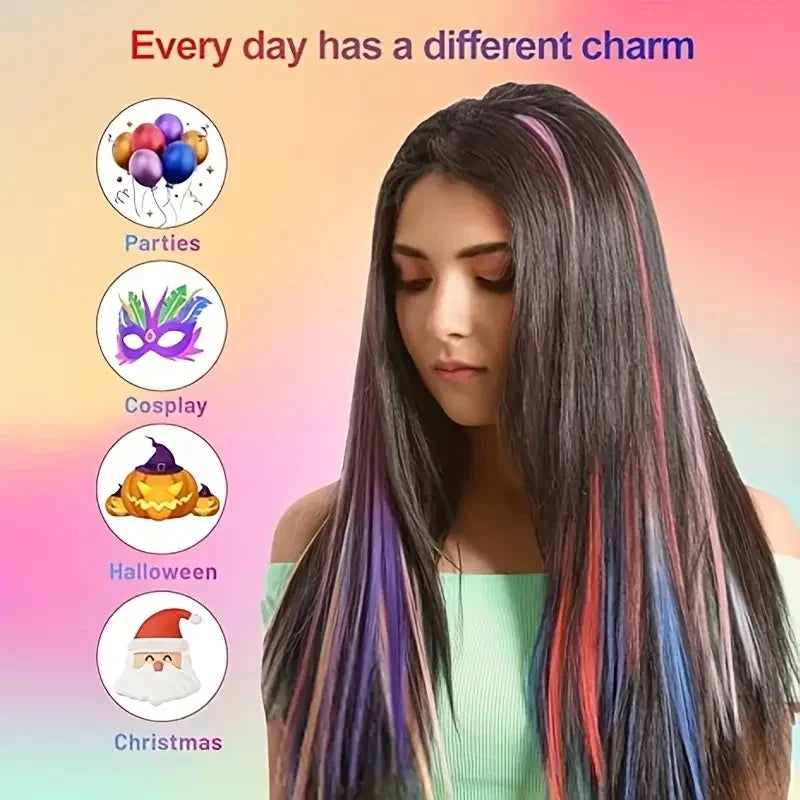 Party Color Hair Clip