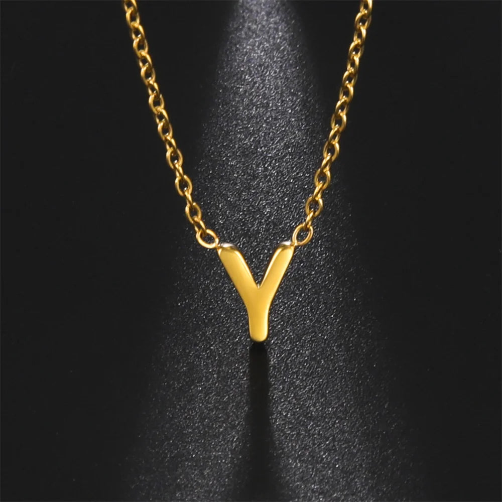 Alphabet Charm Necklace
