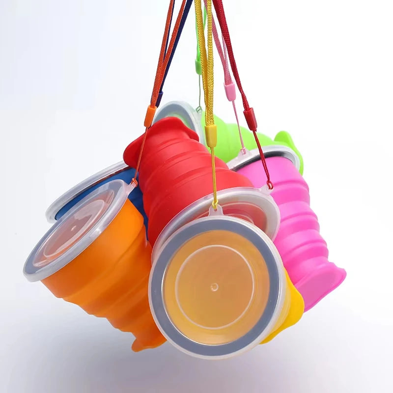 Portable Silicone Folding Water Cup